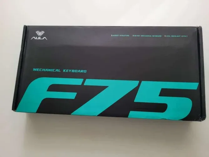 Teclado mecânico aula f75.
