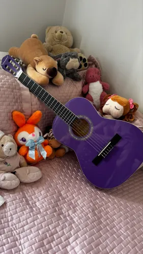 VIOLÃO GIANNINI ROXO LINDO - série estudos - ótimo para iniciantes