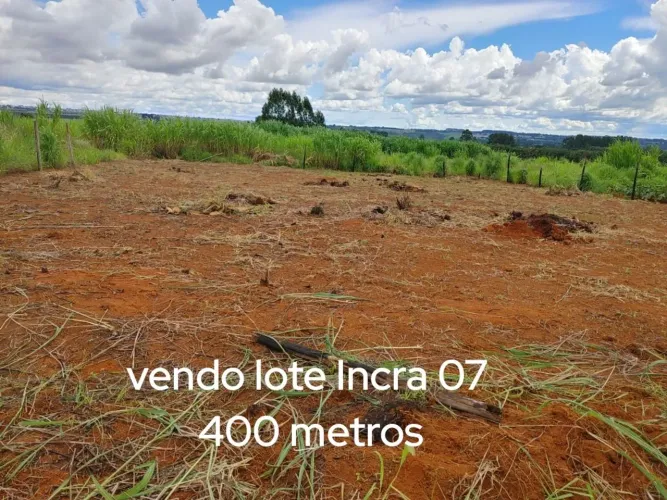 Vendo lote no Incra 