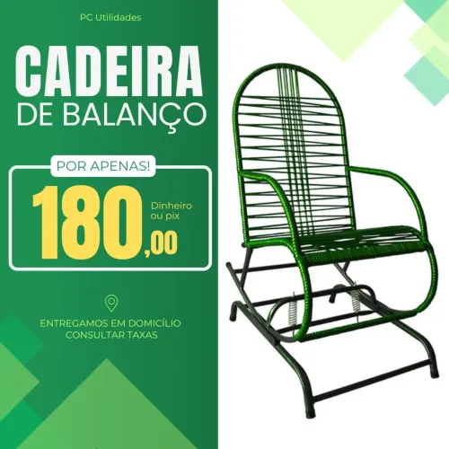 Cadeira de balanço adulto 