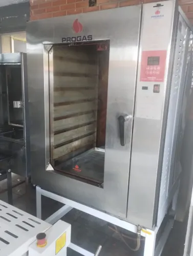 Forno para pães, industrial Progas 8 esteiras