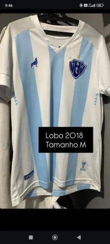Camisa Paysandu 2018 (Tamanho M) ORIGINAL