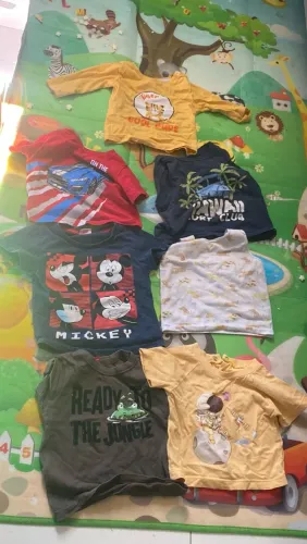 Bazar de roupas masculina de 9 meses até 1 ano