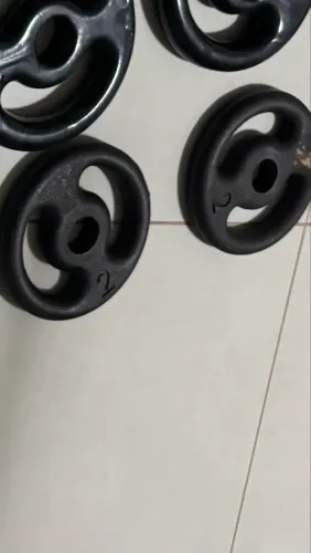 Par de Anilha de 2kg