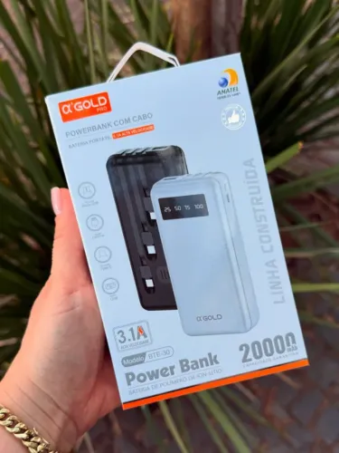 Power Bank A'Gold BTE-30 de 20.000mAh.