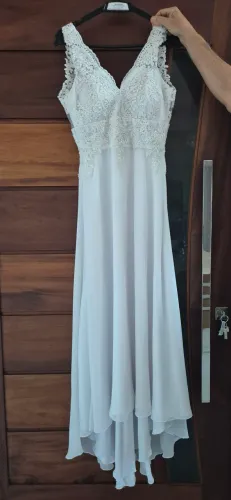 Vendo vestido de noiva ? delicado, leve e impecável!