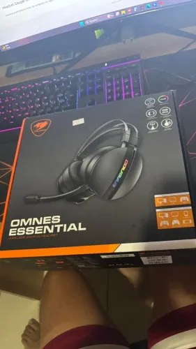 Headset Sem Fio Cougar Omnes Essential para Pc/ps5