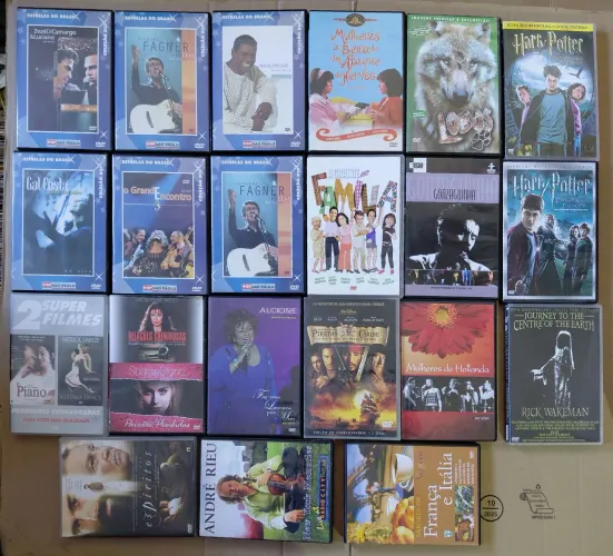 Vd Dvds filmes e músicas vários títulos 