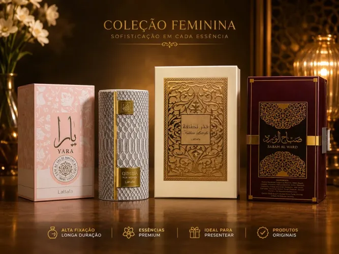 Perfumes árabes feminino