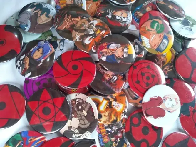 Bottons Naruto Shippuden - Broche Hokage Uzumaki Bottom Broches - NerdDog Store