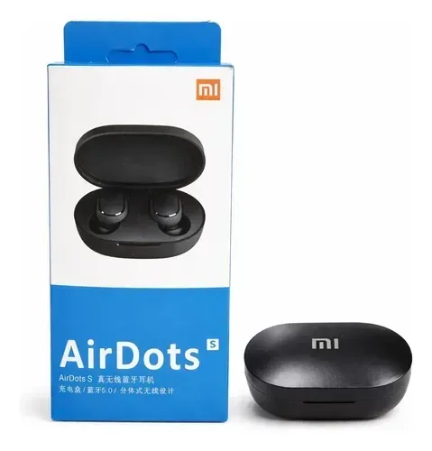 Fone de ouvido sem fio Xiaomi Redmi AirDots.