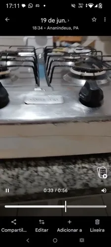 Fogão de Mesa 4 bocas