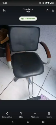 Cadeira e lavatório ótimo estado