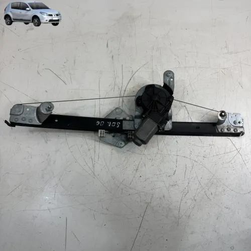 Motor Máquina Vidro Dianteiro Esquerdo Sandero 2008 A 2013