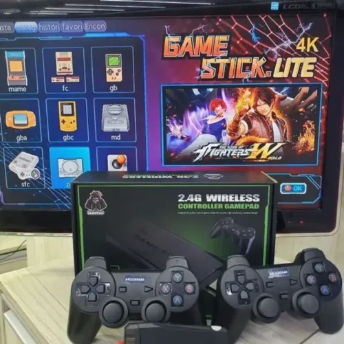 Video Game Retro 10mil jogos - 2 controle sem Fio