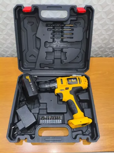 Kit Furadeira Parafusadeira 12v S/Fio
