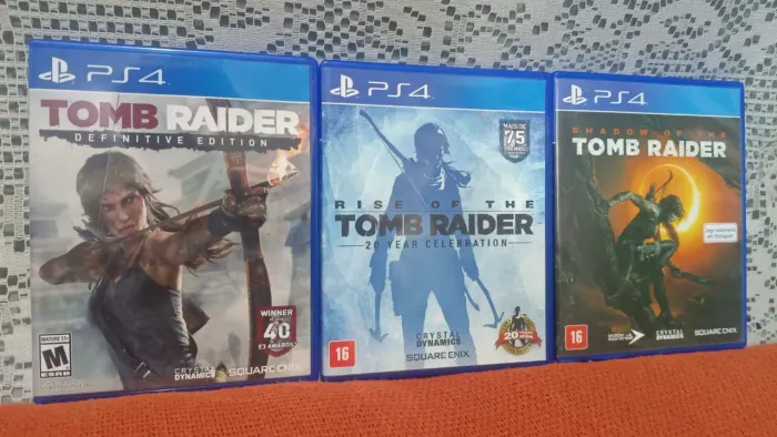 TOMB RAIDER TRILOGIA PS4