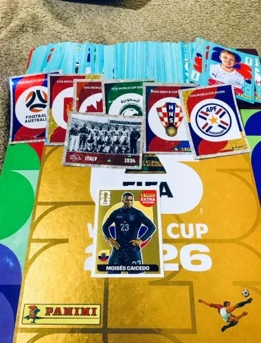 Figurinha da copa 2026