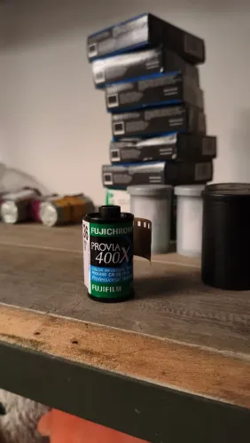 Filme Positivo Slide Fuji Fujichrome Provia 400