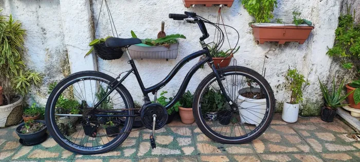 Bike Vintage na cor preta