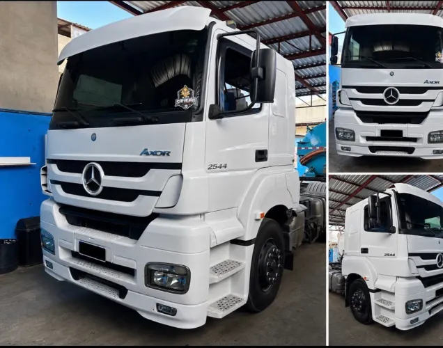 Vendo ou troco Mercedes bens Axor 2544 ano 2012 .