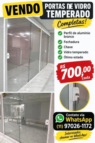 Portas de vidro