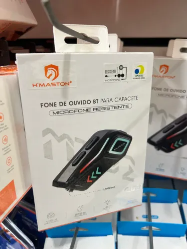 Fone De Ouvido Para Capacete Bluetooth Headset Rgb Sem Fio, Intercomunicador De capacete