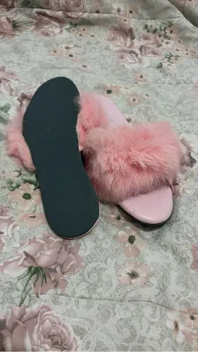 Chinelo de pelo