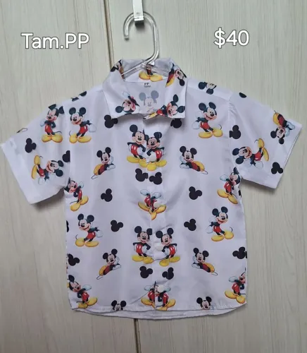 Camisa Temática Infantil Mickey