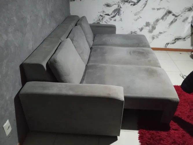 Sofá retrátil 3 lugares