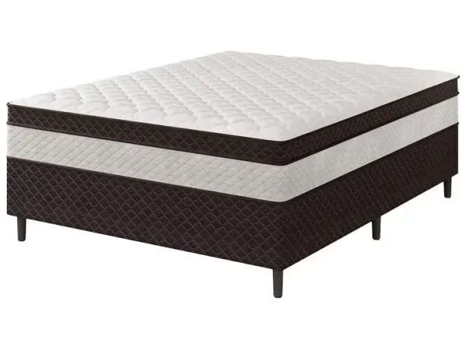 Cama Box Conjugada Casal Umaflex de Mola Ensacada 52x138x188cm Manu