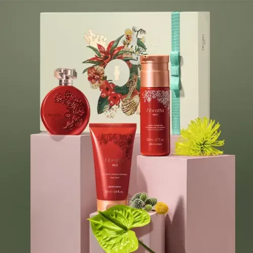 KIT PRESENTE FLORATTA RED - O BOTICÁRIO