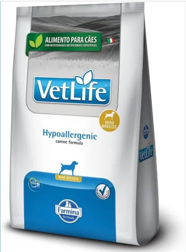 Ração Farmina Vet Life Hypoallergenic Mini - Nova e Lacrada!