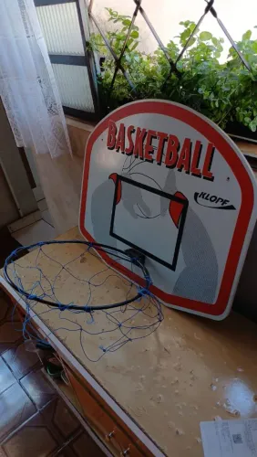 Tabela de basquete infantil - KLOPF (nunca foi usada, excelente estado) + bola de basquete
