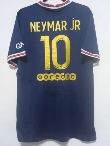 Camisa PSG 2021 / 2022 #10 Neymar Autografada Certificada