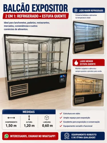 BALCÃO EXPOSITOR