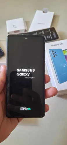 Samsung Galaxy A52 azul 550 Reais