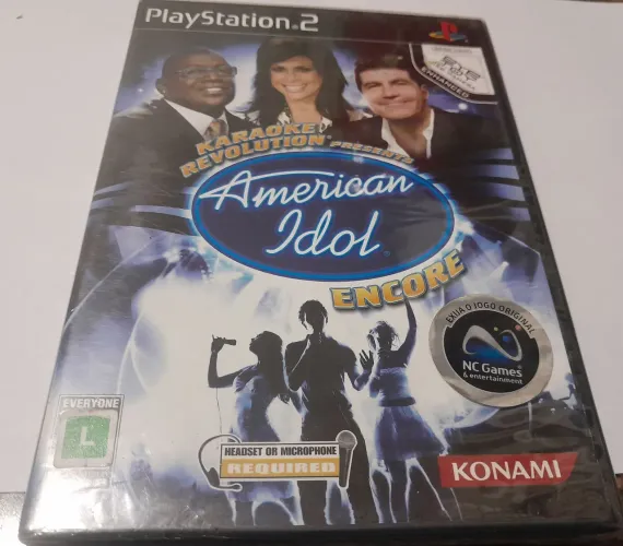 American Idol Playstation 2 original lacrado