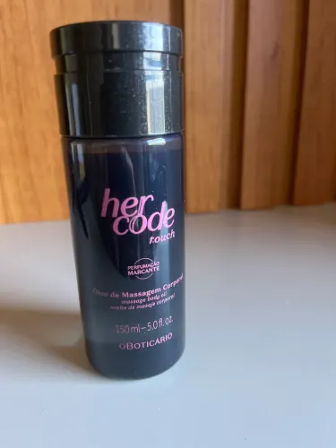 ÓLEO CORPORAL HER CODE 150ML O BOTICÁRIO