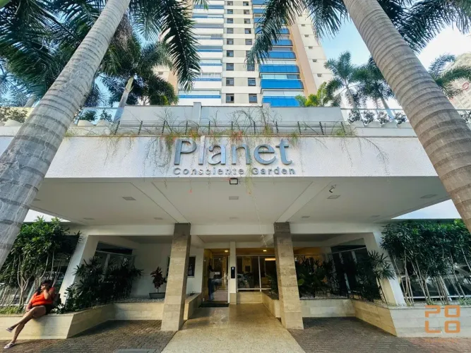 Apartamento mobiliado para alugar no Edifício Residencial Planet, localizado no Setor Buen