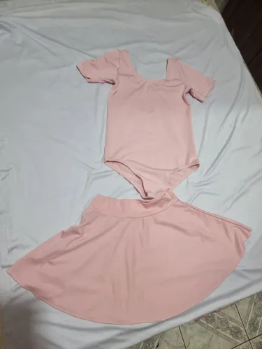 Roupa de Ballet Rosa também 6