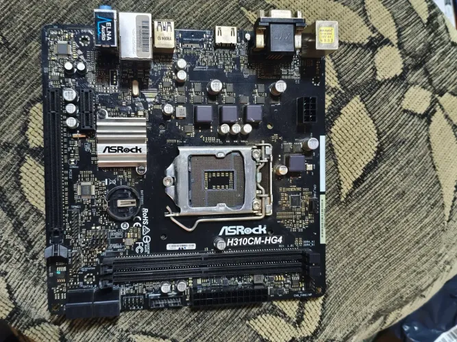 Placa Mãe ASRock H310CM-HG4 LGA 1151 DDR4 | 8ª e 9ª Geração COM DEFEITO