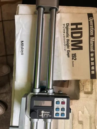 Traçador de Altura Digital Mitutoyo HDM 192 600mm ? Digimatic 192-661