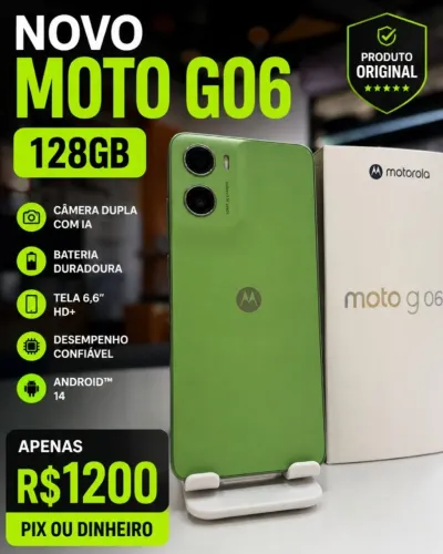 Celular novo pra entrega