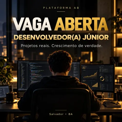 Vaga: Desenvolvedor(a) Júnior Full Stack | Salvador/BA