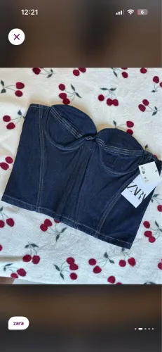Corset Zara jeans TAM G nova