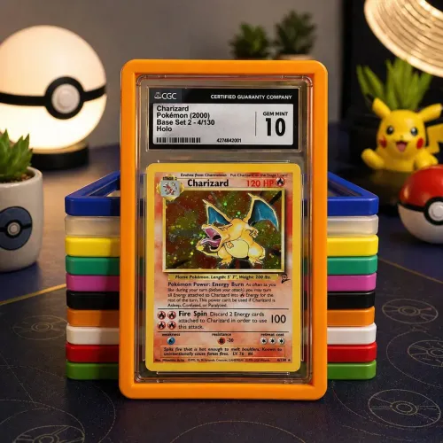 Protetor de Slabs CGC para Pokémon TCG 10 Unidades!