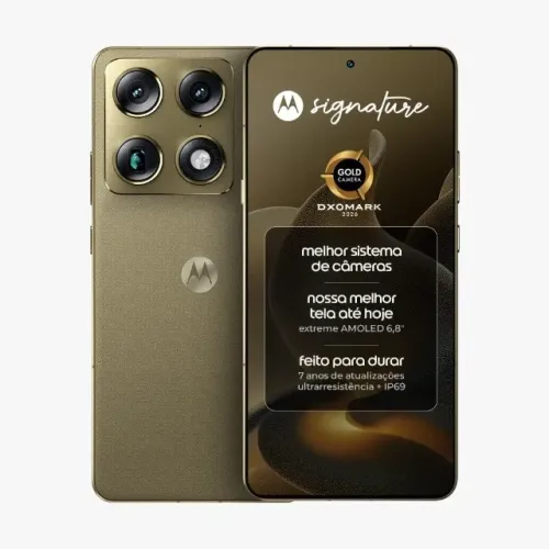 Smartphone Motorola Signature 5G - 512GB 24GB (12GB RAM + 12GB RAM Boost) - LACRADO