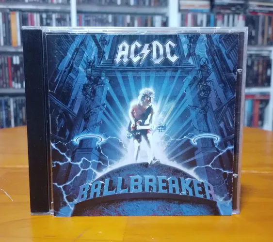 CD - AC/DC - BALLBREAKER - CAIXA ACRÍLICA (RARO)! Usado em ótimo estado.