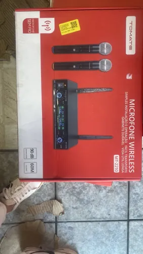 Microfone wireless MTS 2210 - Tomate